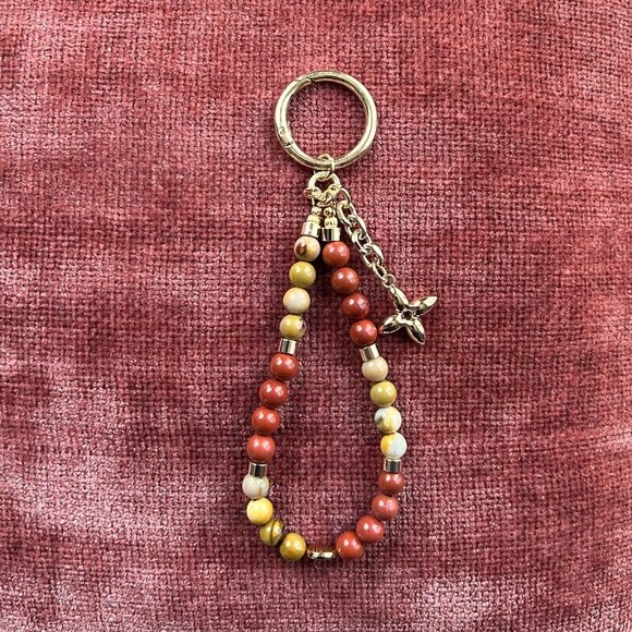 New BOHO BEADED Bag Charm with Clover 🍀 - Picture 1 of 7